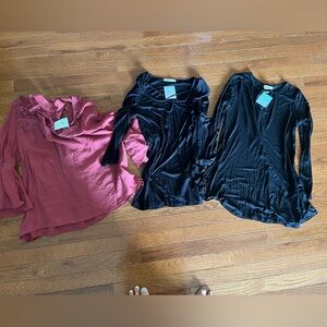 (3) Women’s Size Small Boutique Tops
